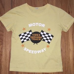 Brandy Melville Yellow T-Shirt